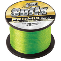 Sufix Qualifies for Free Shipping Sufix Promix Braid 10 lb 1200 Yards Neon Lime #630-310L