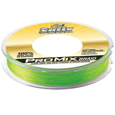 Sufix Qualifies for Free Shipping Sufix Promix Braid 10 lb 300 Yards Neon Lime #630-110L