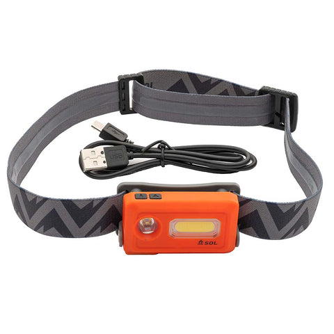 S.O.L. Survive Outdoors Longer Qualifies for Free Shipping Survive Outdoor Longer Venture Headlamp Recahrgable #0140-1303