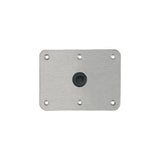 Swivl-Eze Qualifies for Free Shipping Swivl-Eze Base Plate SS Finish with Steel Lip Tube 3" x 4" #63439