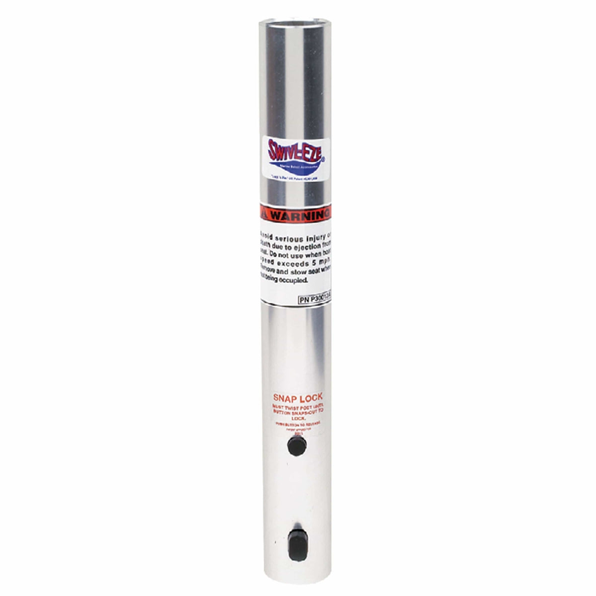 Swivl-Eze Post 13" Rise Aluminum Clear Anodized #29130
