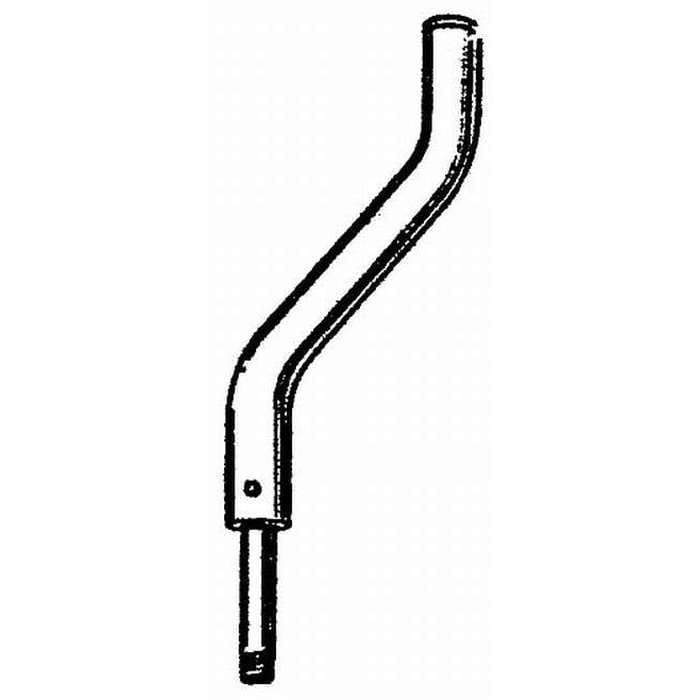 Swivl-Eze Qualifies for Free Shipping Swivl-Eze Post-13" Rise SS Tube Threaded 6" Offset #7153-T-SS