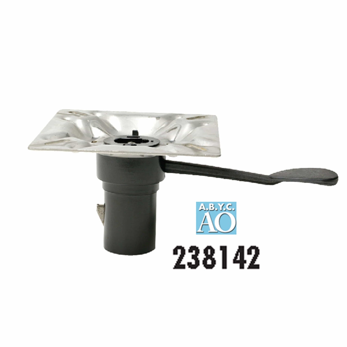 Swivl-Eze Stainless Seat Mount 3-Degree RH #238142-7
