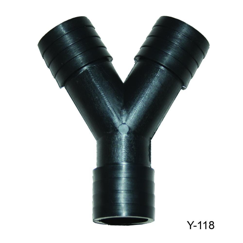 T-H Marine Qualifies for Free Shipping T-H Marine 1-1/2" Barbed Y-Fitting Black #Y-112-DP