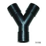 T-H Marine Qualifies for Free Shipping T-H Marine 1-1/2" Barbed Y-Fitting Black #Y-112-DP
