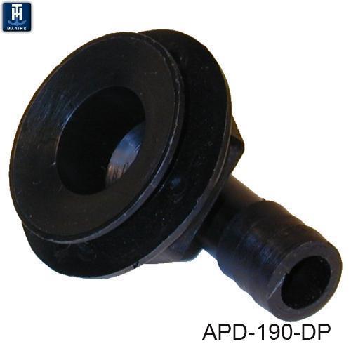 T-H Marine Qualifies for Free Shipping T-H Marine All Purpose Drains/Hatch Drains #APD-190-DP
