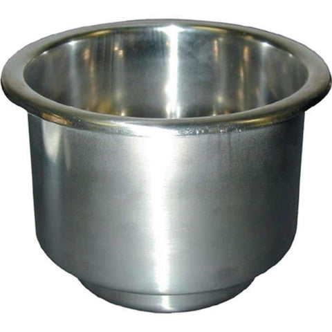 T-H Marine Qualifies for Free Shipping T-H Marine Cup Holder Stainless #LCH-1SS-DP