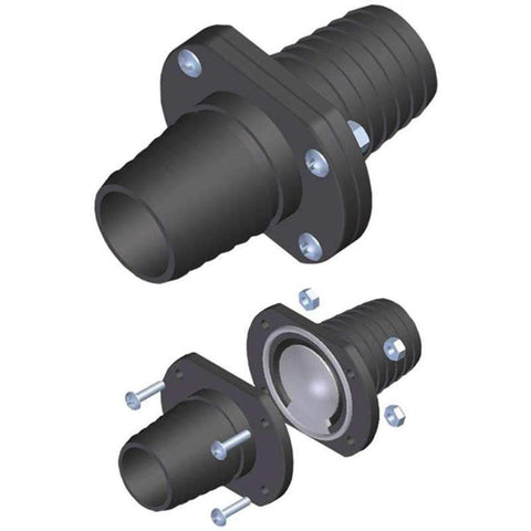 T-H Marine Qualifies for Free Shipping T-H Marine Inline Scupper-Fits 1-1/8" Hose #ILS-1200-DP