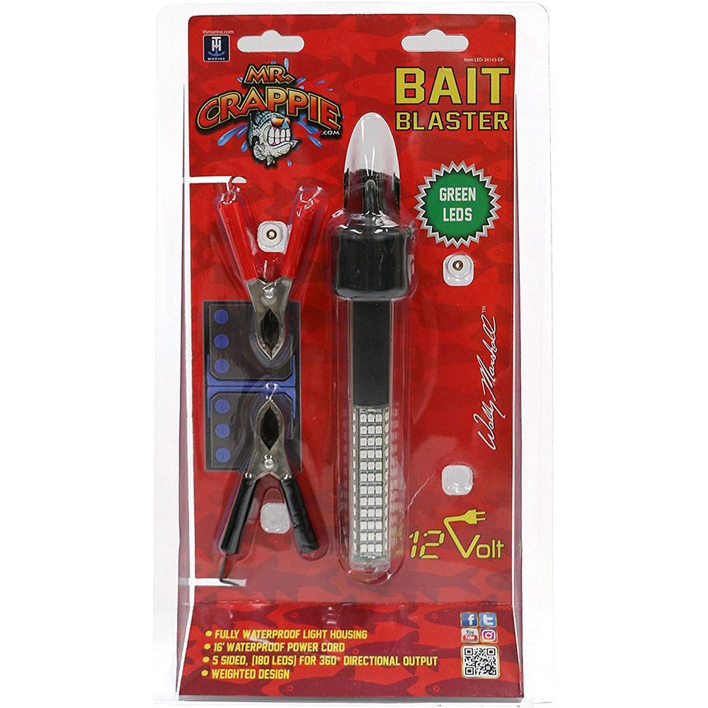 T-H Marine Mr.crappie Bait Blaster Underwater Green Light #LED-34143-DP