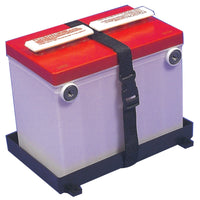 T-H Marine Narrow 31 Series Battery Tray Black #NBH-31P-20B