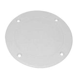 T-H Marine Qualifies for Free Shipping T-H Marine Screw Down Deck Plate 8" Off White #SDP-2W-DP
