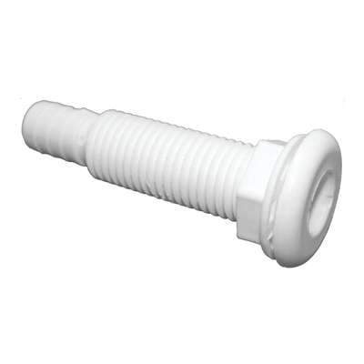 T-H Marine Qualifies for Free Shipping T-H Marine Thru-Hull Fitting 3/4" Extra-Long White #TH-752XL-DP