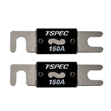 T-Spec Qualifies for Free Shipping T-Spec V8 Series ANL Fuse 150a 2-pk #V8-ANL150