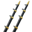 Taco Metals Qualifies for Free Shipping Taco 15 Outrigger HD 1-1/2" Butt End Dia Black/Gold #OT-0541BKA15-HD