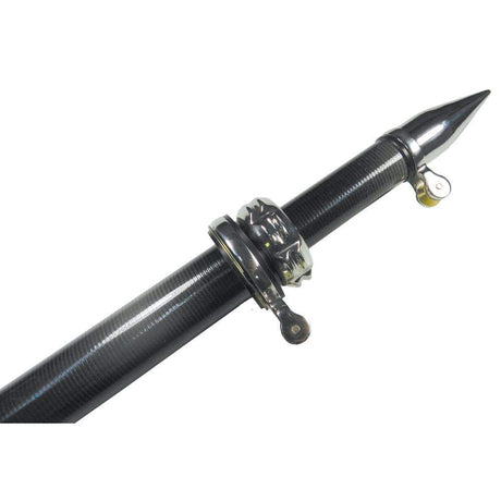 Taco Metals Oversized - Not Qualified for Free Shipping Taco 16' Carbon Fiber Center Rigger Pole Black #OT-2160CF