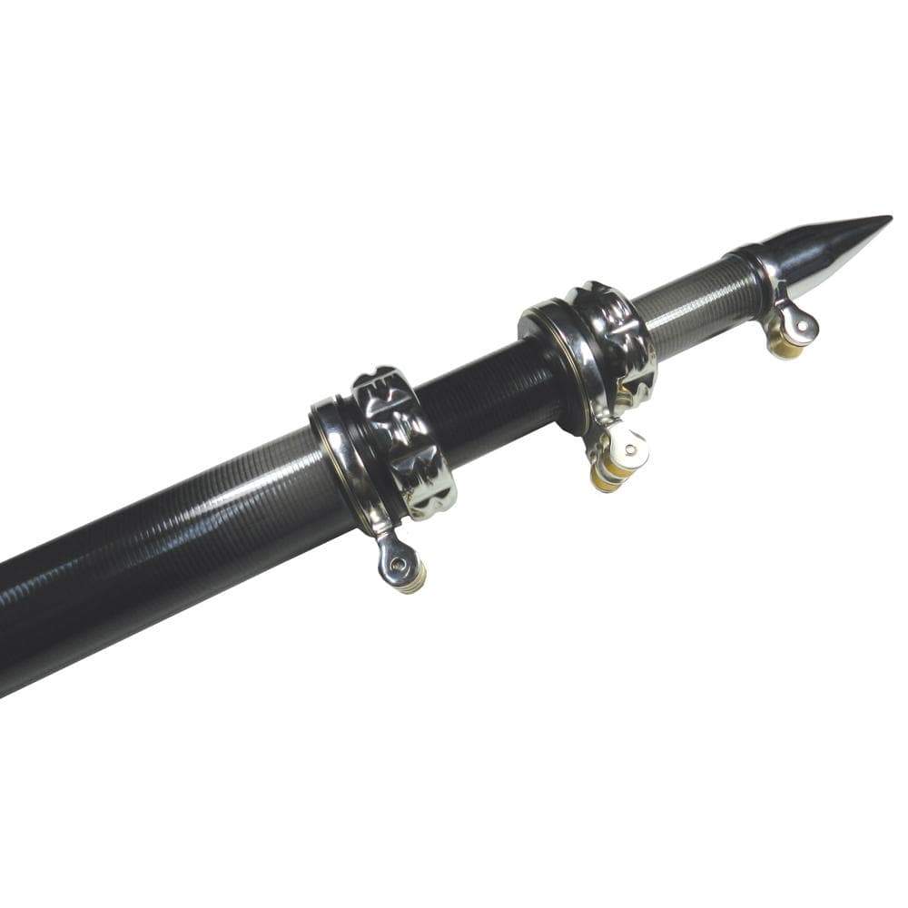 Taco Metals Oversized - Not Qualified for Free Shipping Taco 16' Carbon Fiber Outrigger Poles Black #OT-3160CF