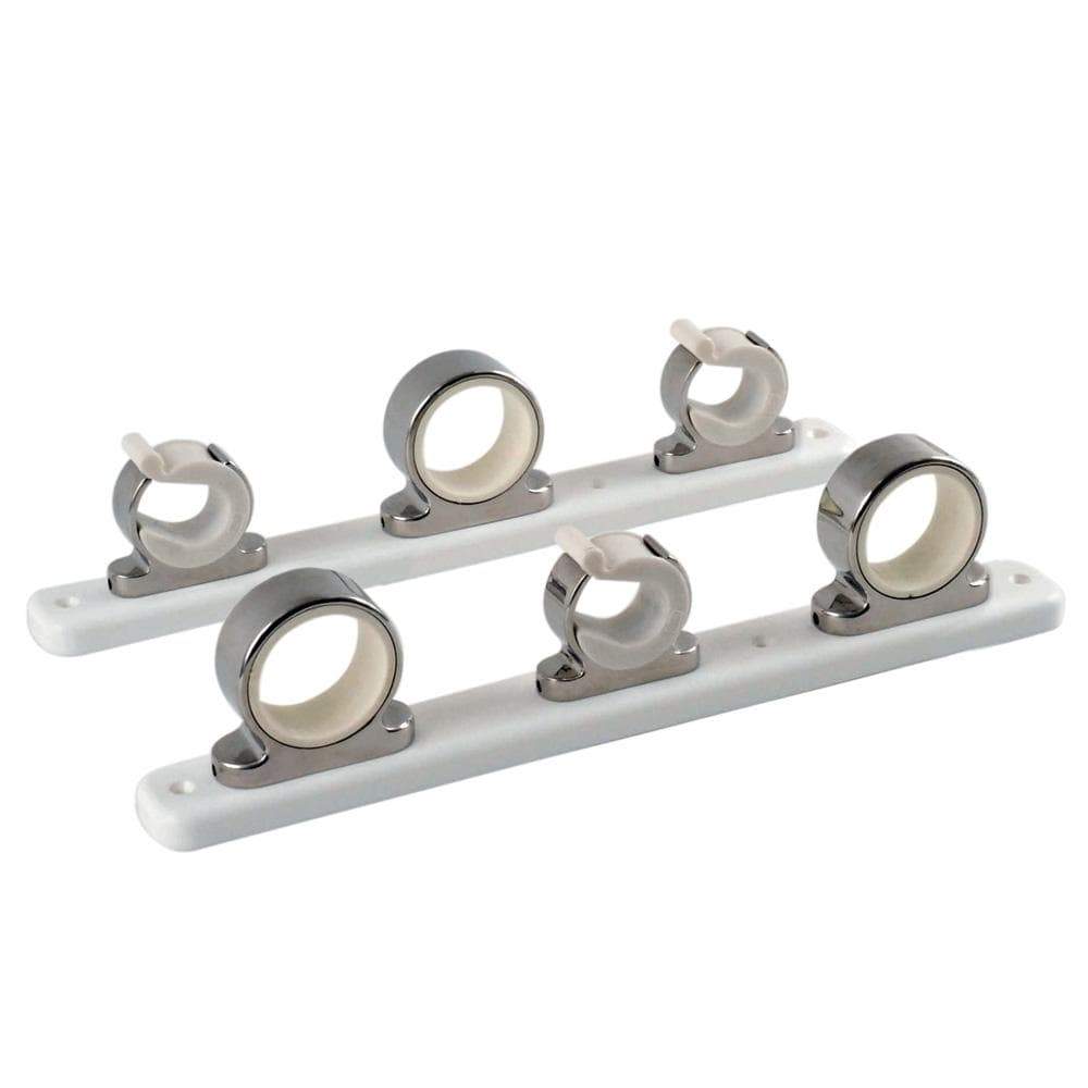Taco Metals Qualifies for Free Shipping Taco 3 Rod Hanger with Poly Rack Polished SS #F16-2753-1