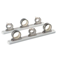 Taco Metals Qualifies for Free Shipping Taco 3 Rod Hanger with Poly Rack Polished SS #F16-2753-1