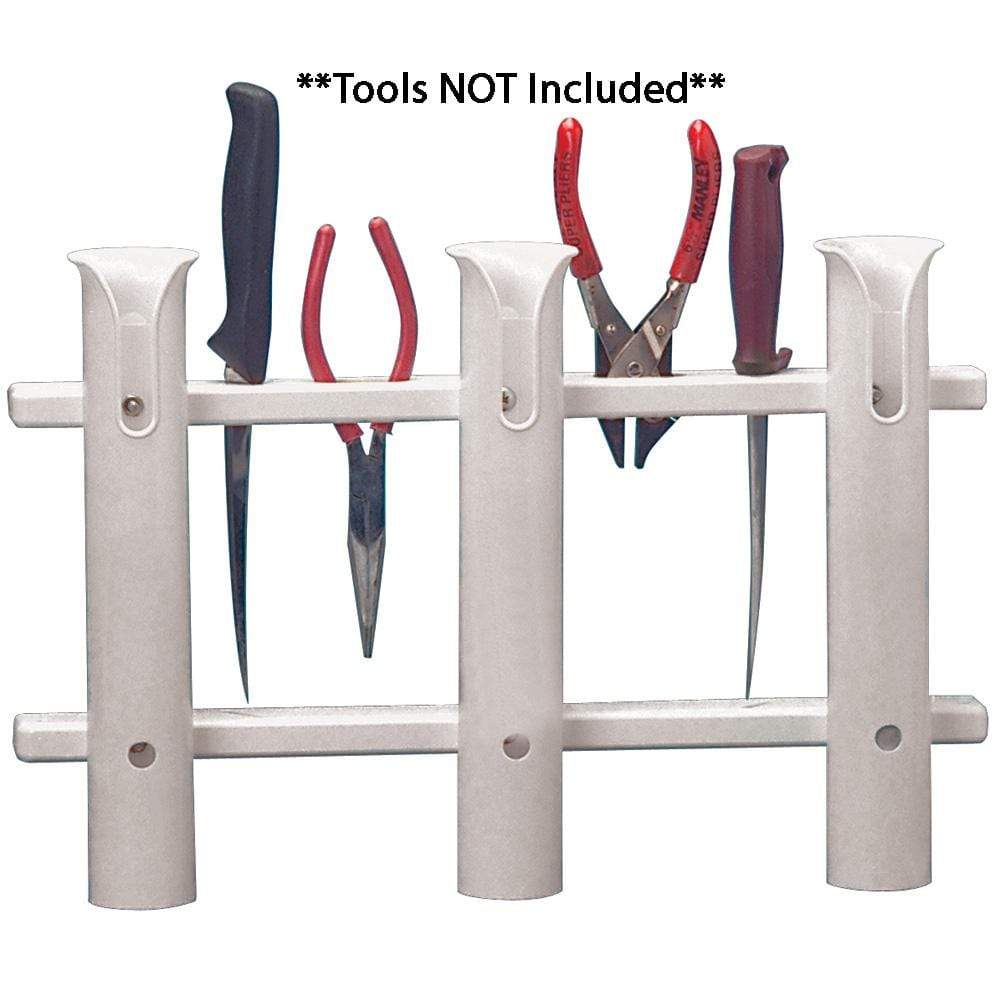 Taco Metals Qualifies for Free Shipping Taco 3-Rod Poly Rod Rack White #P03-063W