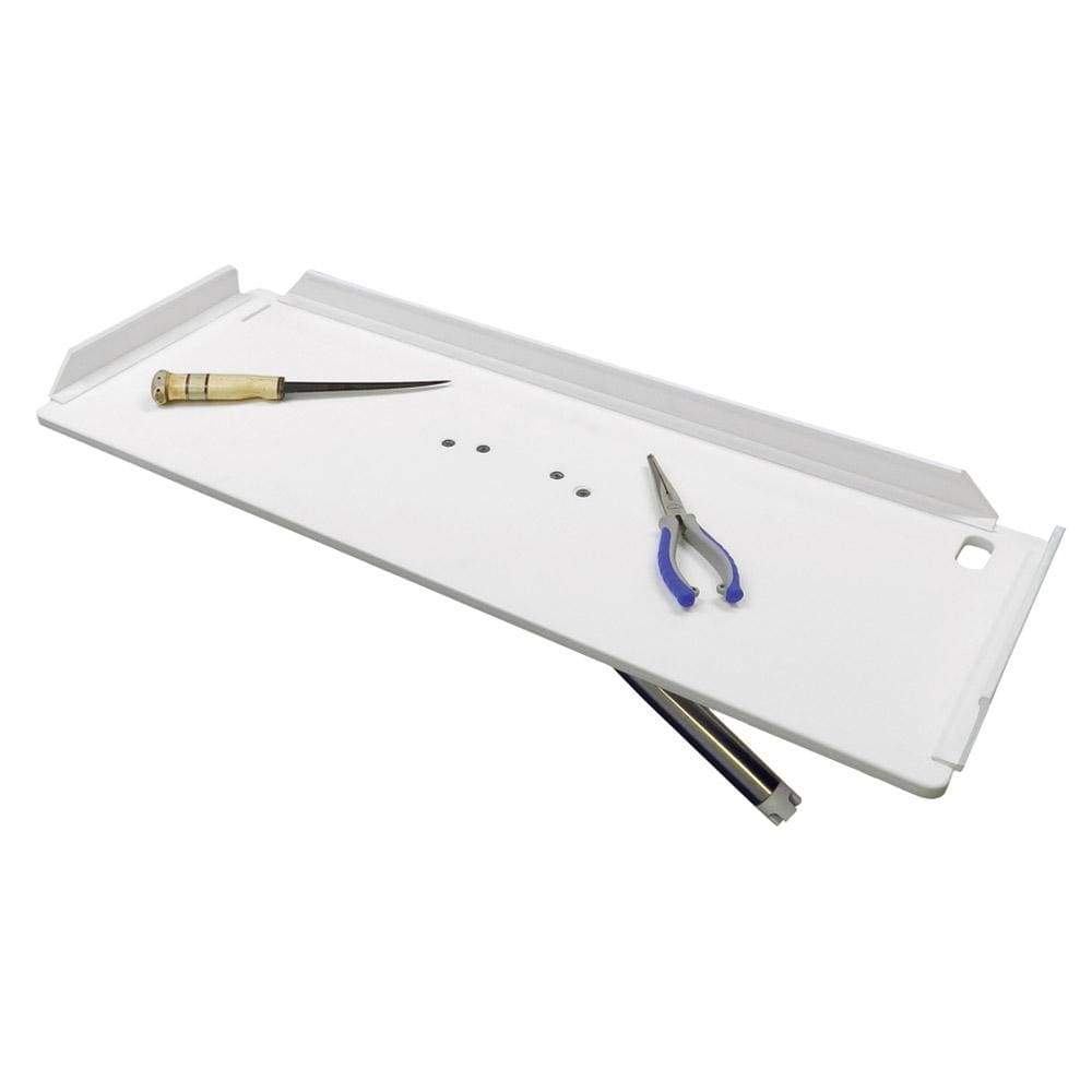 Taco Metals Qualifies for Free Shipping Taco 32" Poly Filet Table with Adjustable Gunnel Mount #P01-2132W