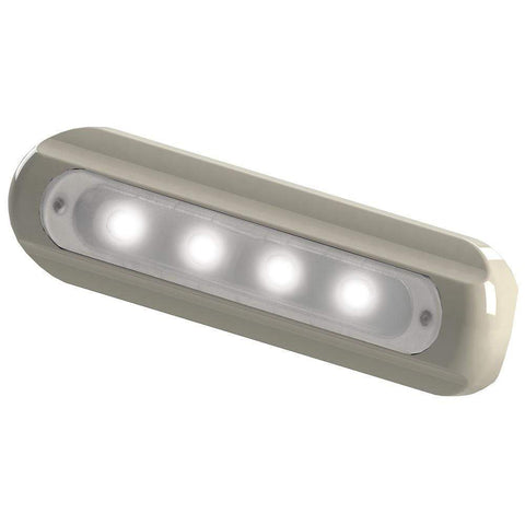 Taco Metals Qualifies for Free Shipping Taco 4-LED Deck Light Flat Mount White Housing #F38-8800W-1