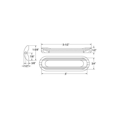 Taco Metals Qualifies for Free Shipping Taco 4 LED Deck Light Pipe Mount Aluminum Housing #F38-8800BXZ-W-1