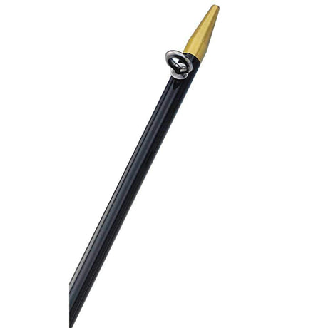 Taco Metals Qualifies for Free Shipping Taco 8' Black/Gold 1-1/8" Center Rigger Pole #OC-0421BKA8