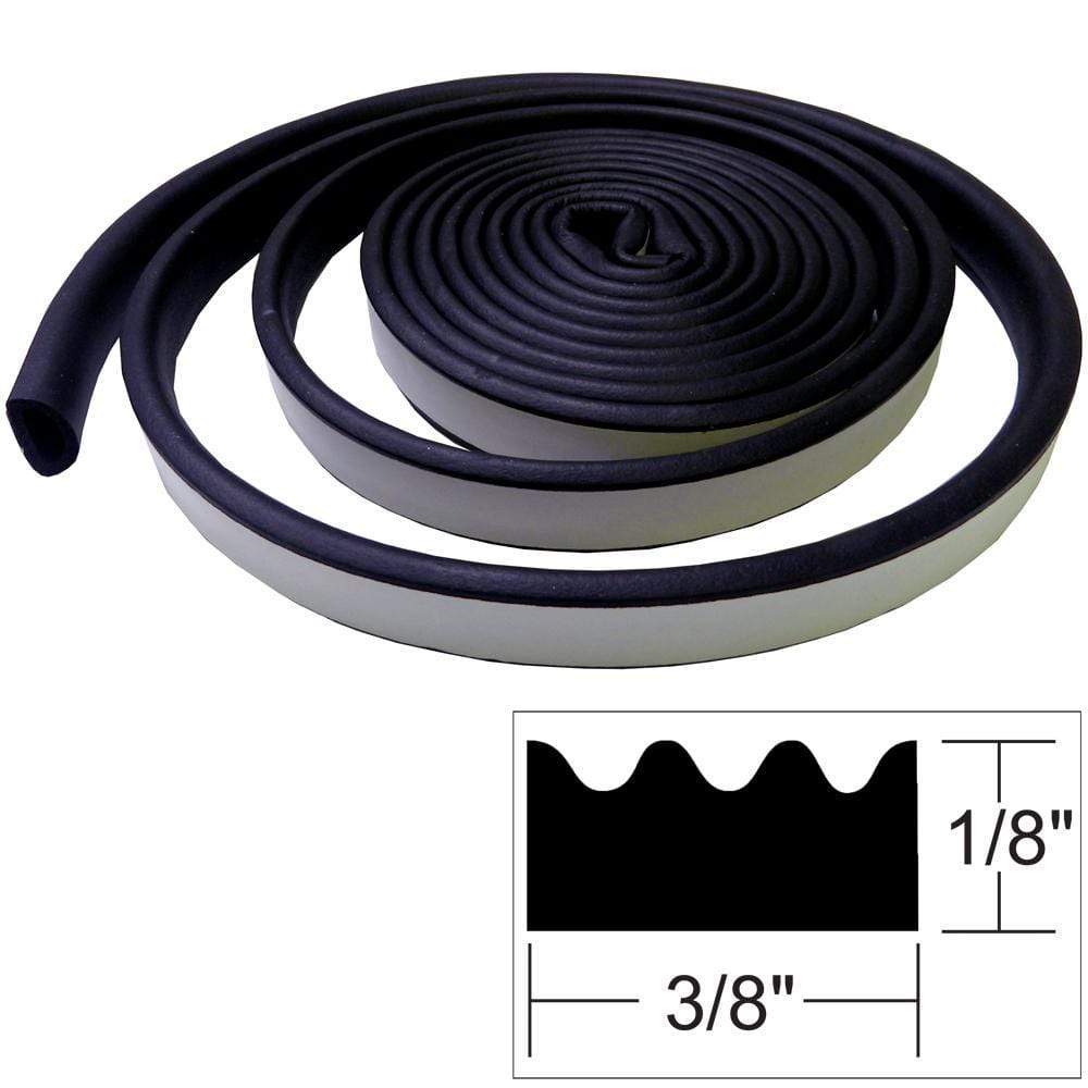 Taco Metals Qualifies for Free Shipping Taco Black Neoprene Seal 3/8" x 10' #V30-0113B10-1