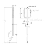 Taco Come On-Board Handle #F16-0810-1