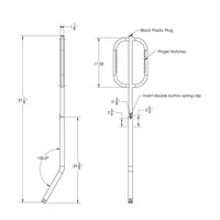 Taco Come On-Board Handle #F16-0810-1