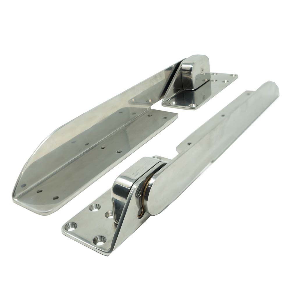 Taco Metals Qualifies for Free Shipping Taco Command Ratchet Hinges 18-1/2" Polished 316 Stainless #H25-0023