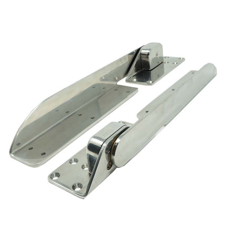 Taco Metals Qualifies for Free Shipping Taco Command Ratchet Hinges 18-1/2" Polished 316 Stainless #H25-0023