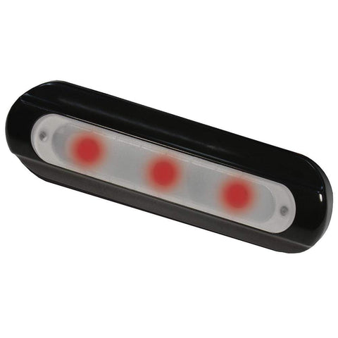 Taco Metals Qualifies for Free Shipping Taco Deck Light Red LED Flat Mount Black Housing #F38-8505R-1