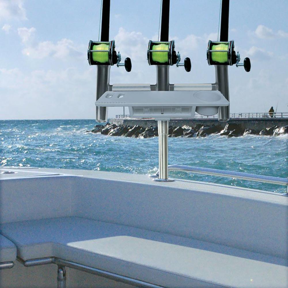Taco Metals Qualifies for Free Shipping Taco Deluxe Trident Rod Holder Cluster Straight Tool Caddy #F31-0780BXY-1