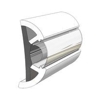 Taco Metals Not Qualified for Free Shipping Taco Large Suproflex Rub Rail 2.5