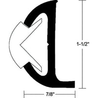 Taco Metals Qualifies for Free Shipping Taco Metals Rub Rail Frosty White 1.5