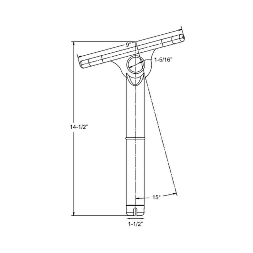 Taco Mulit Purpose 15-Degree Portable Cleat #F30-0861BSA-1