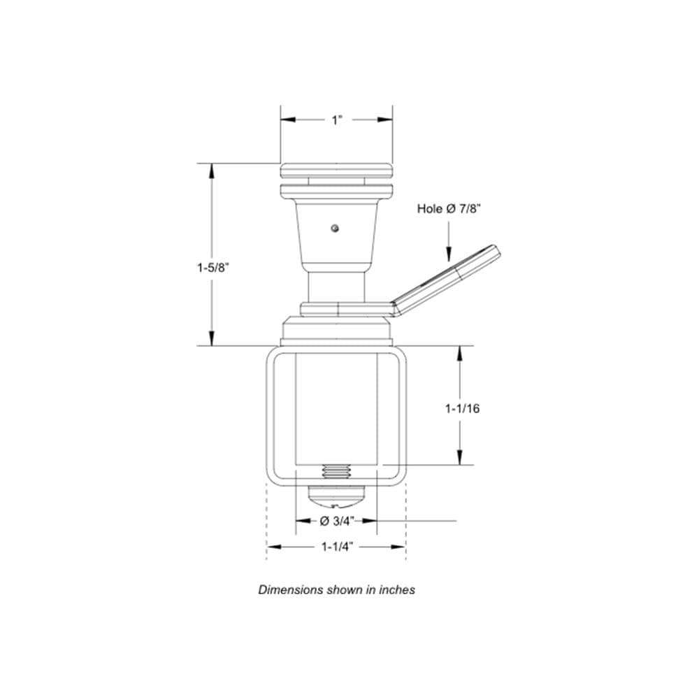 Taco Metals Qualifies for Free Shipping Taco Pontoon Fender Lock #F16-0220-1