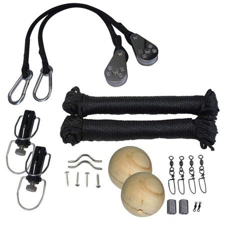 Taco Metals Qualifies for Free Shipping Taco Premium Rigging Kit Black for 1 Pair Outriggers #RK-0001PB