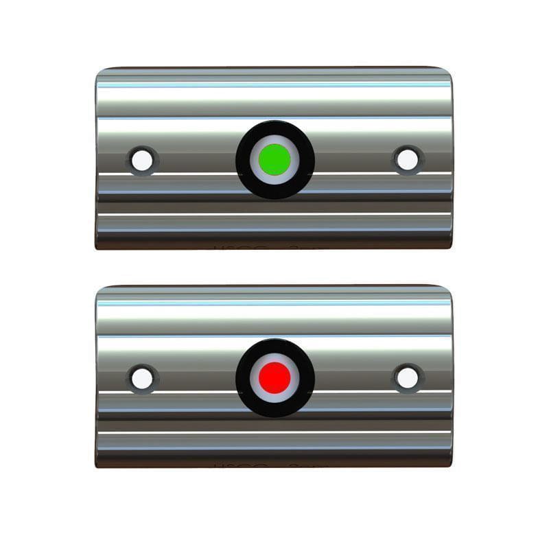 Taco Metals Qualifies for Free Shipping Taco Rail Mounted LED Navigation Light Set with 3-3/8" x 1-3/4"x 5/8" #F38-6602-2