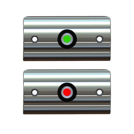 Taco Metals Qualifies for Free Shipping Taco Rail Mounted LED Navigation Light Set with 3-3/8" x 1-3/4"x 5/8" #F38-6602-2