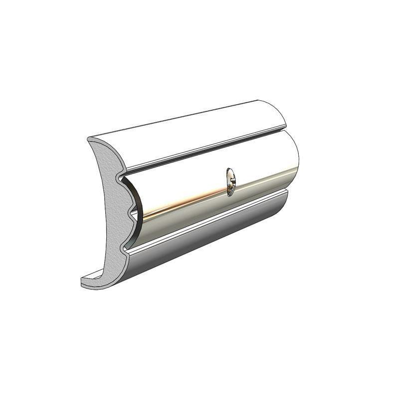 Taco Metals Qualifies for Free Shipping Taco Rigid Vinyl Flex-Core Rub Rail 3/4" x 1-9/16" x 50' Frosty White #V21-9959WHC50D-1