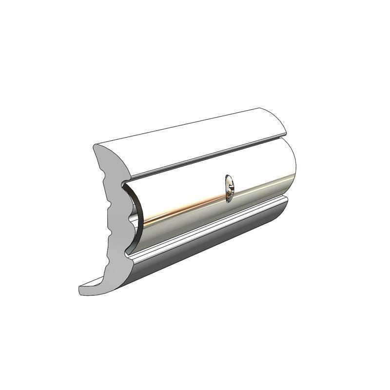 Taco Metals Qualifies for Free Shipping Taco Rigid Vinyl Rub Rail with Insert 5/8" x 1-5/8" x 20' Frosty White #V21-9659WHC20D