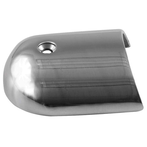 Taco Metals Qualifies for Free Shipping Taco Rub Rail End Cap Polished Stainless up to 1-7/8" #F16-0039