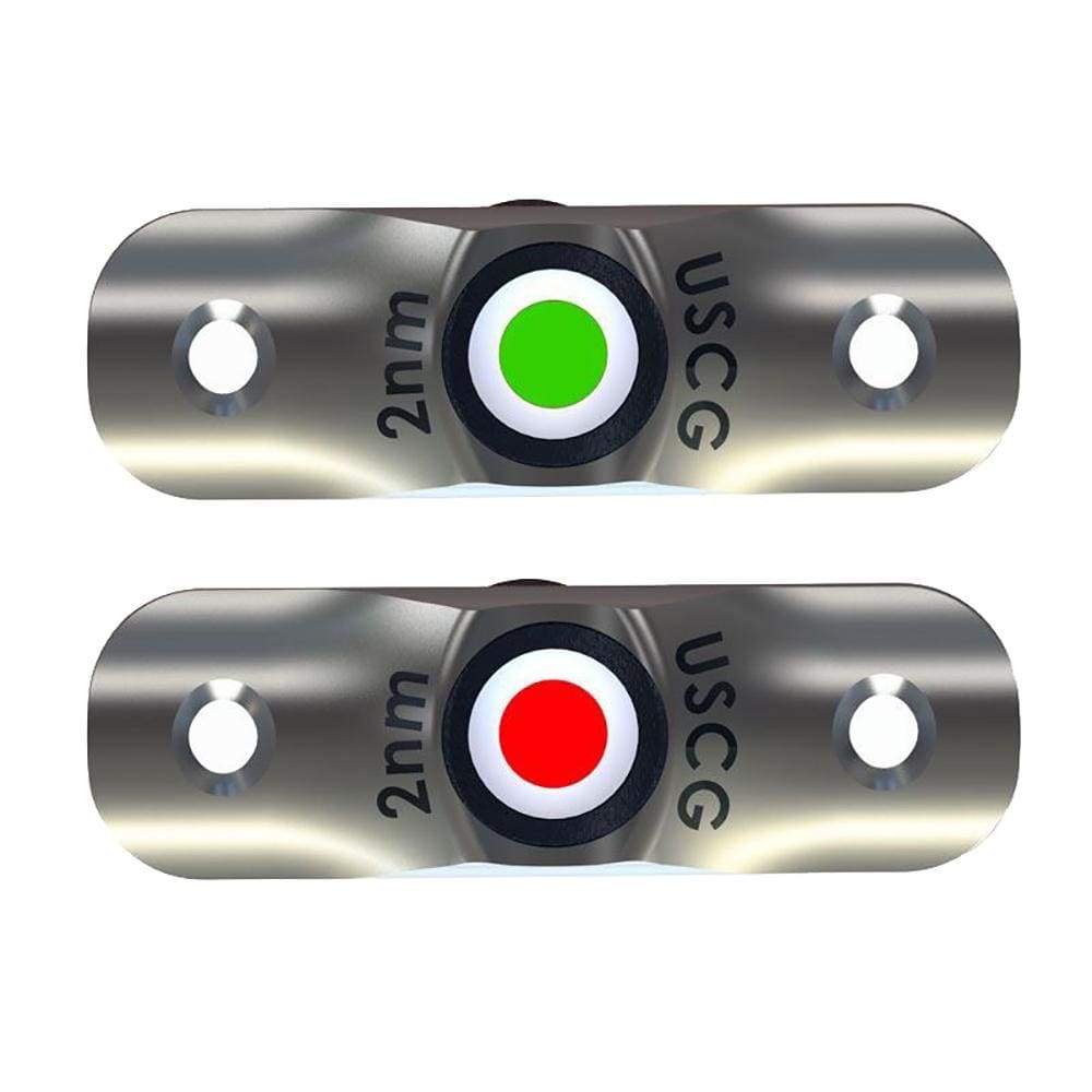 Taco Metals Qualifies for Free Shipping Taco Rub Rail Mounted LED Nav Light Set Port/Starboard #F38-6800D