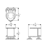 Taco Metals Qualifies for Free Shipping Taco Single Tumbler Poly Drink Holder #P01-2010W