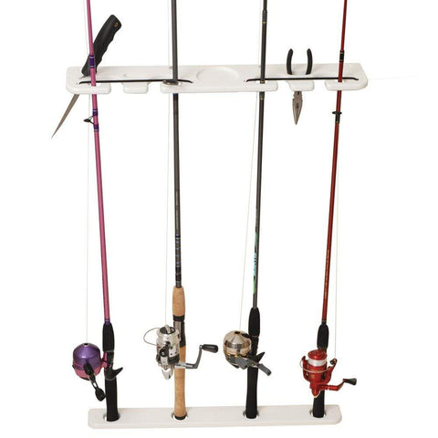 Taco Metals Qualifies for Free Shipping Taco White Pontoon Rod Racks 4-Rod #P03-074W