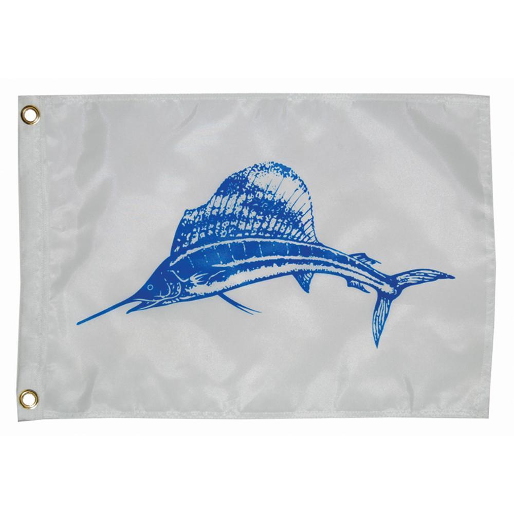 Taylor Made Qualifies for Free Shipping Taylor Made 12x18 Fishermans Catch Sail Fish Flag #2818