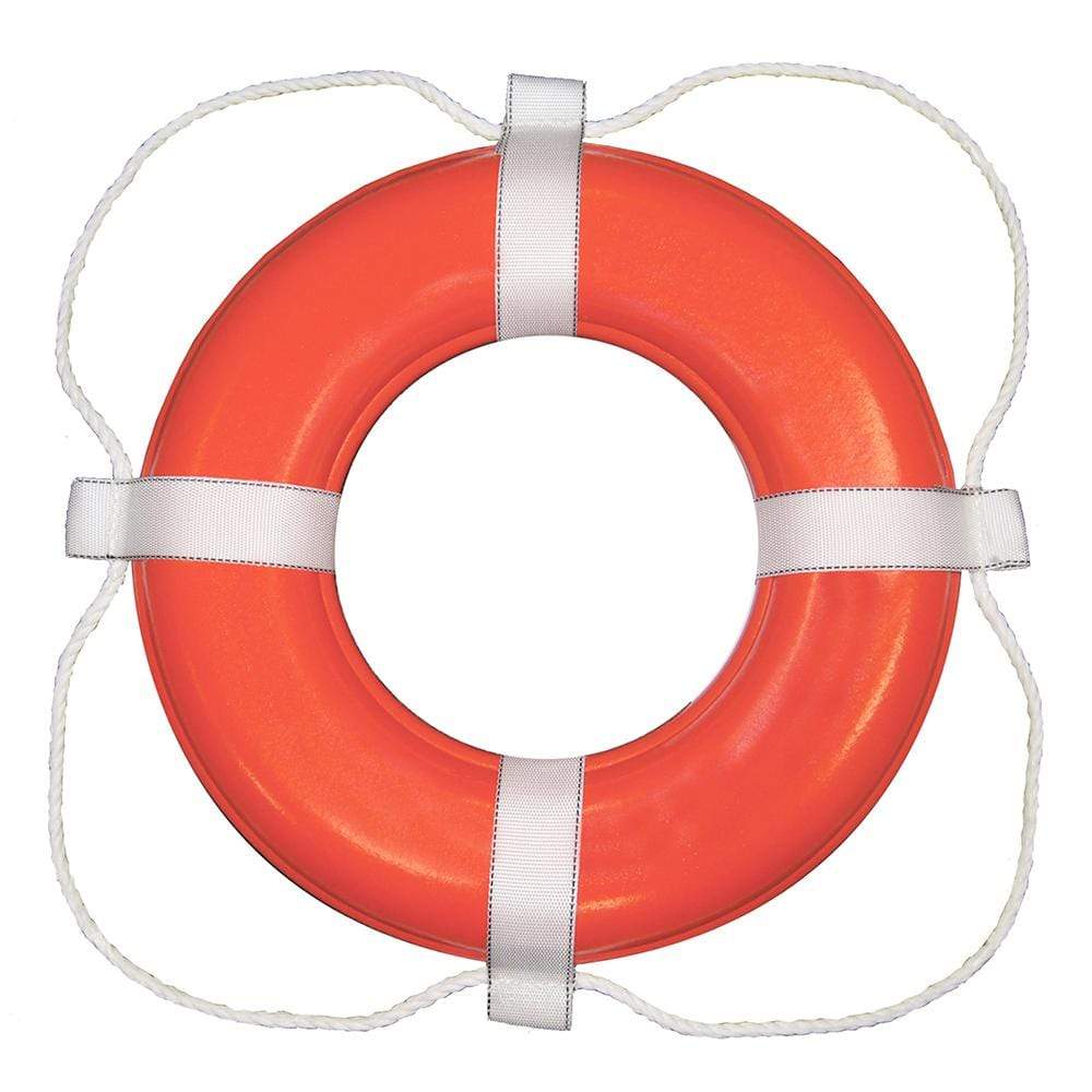 Taylor Made Qualifies for Free Shipping Taylor Made 24" Diameter Orange Vinyl Skin Foam Ring Buoy #364