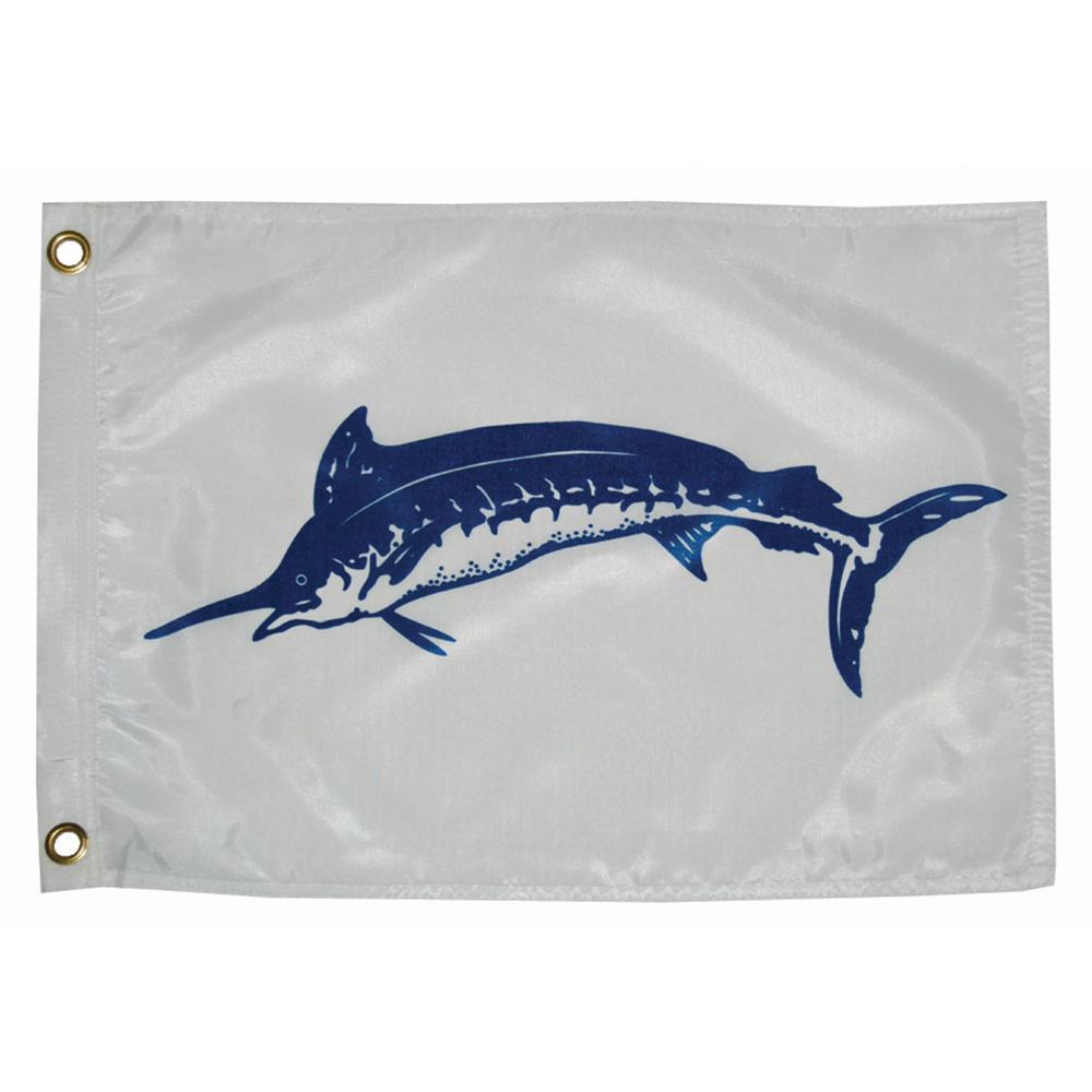 Taylor Made Qualifies for Free Shipping Taylor Made Blue Marlin Flag 12" x 18" #2918